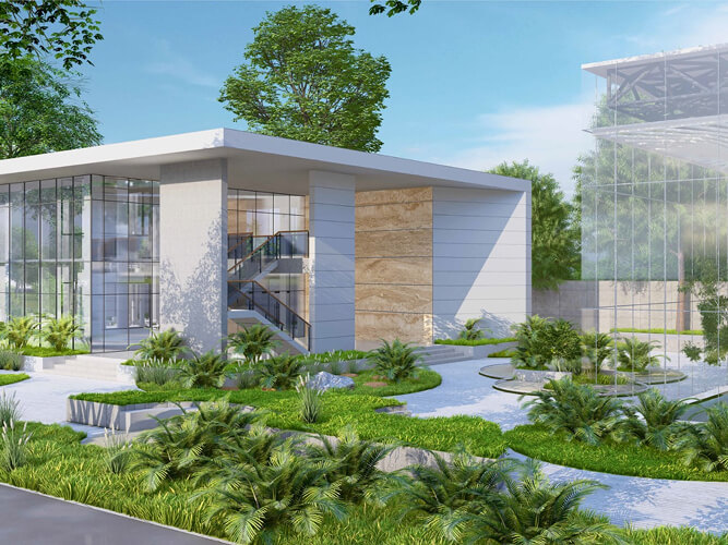 Fivex Plant with Utility Building